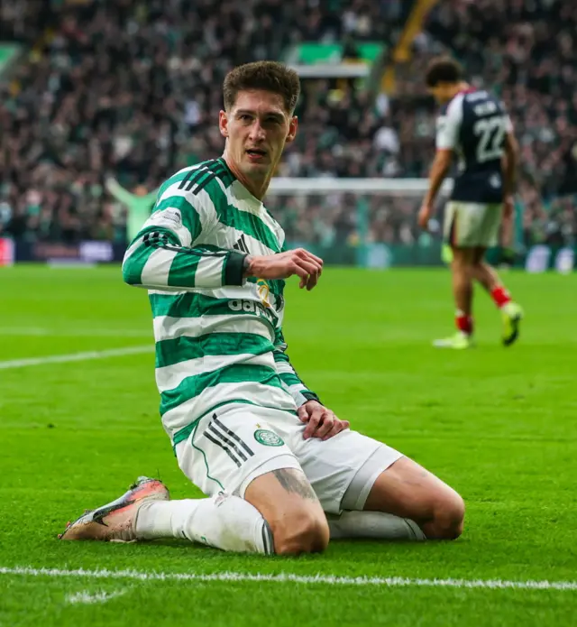 Tomas Cvancara scored Celtic's first goal