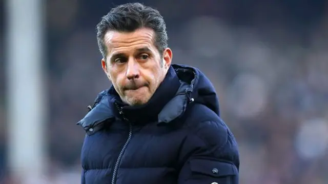 Marco Silva looks on