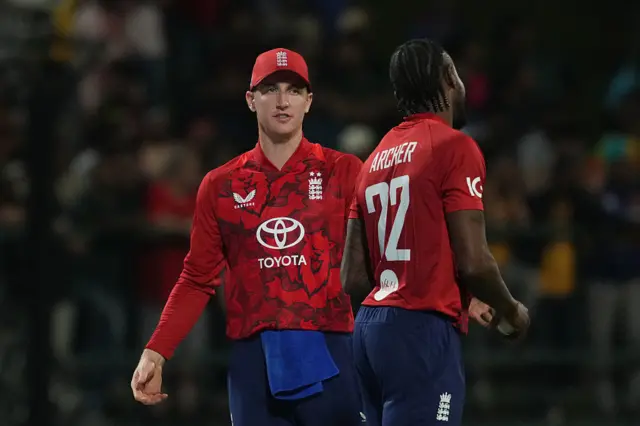England Harry Brook and Jofra Archer