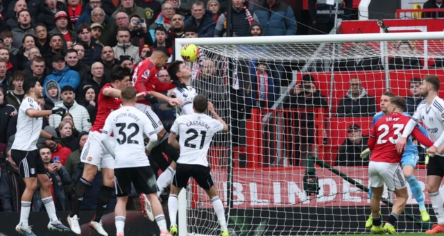 Manchester United's Casemiro scores