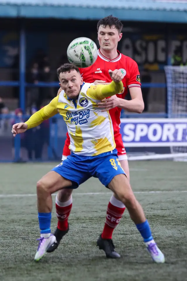Shaun Leppard and Tiernan Mulvenna
