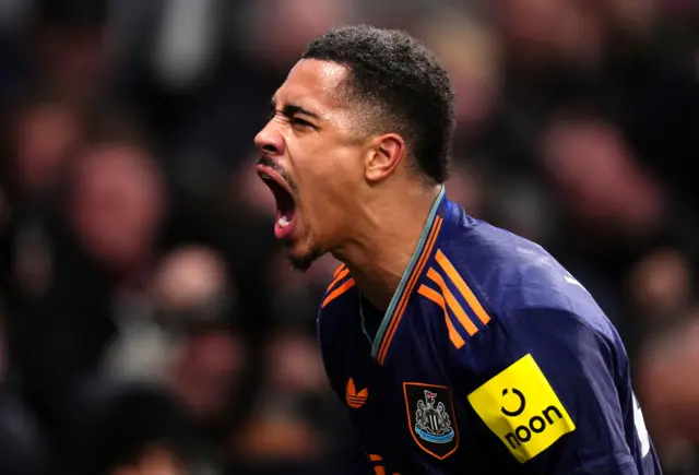 Jacob Ramsey celebrates