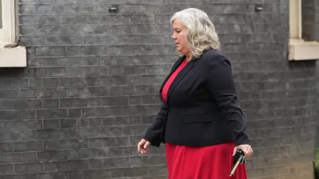 Transport Secretary Heidi Alexander arrives for a Cabinet meeting in Downing Street, London