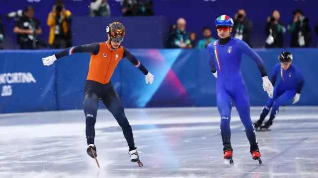 Speed skating