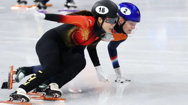 Speed skating