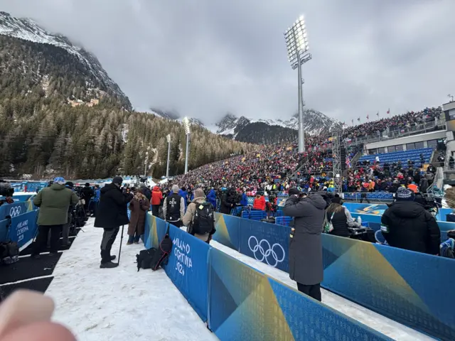 Biathlon arena