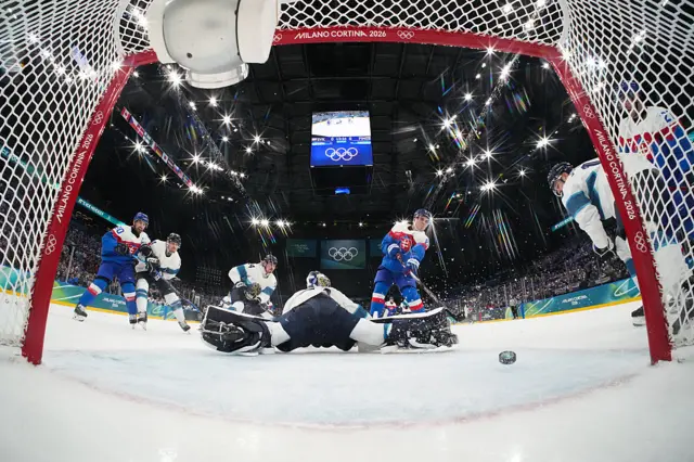 Ice hockey - Slovakia 0-1 Finland