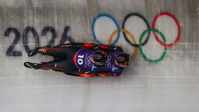 Luge doubles