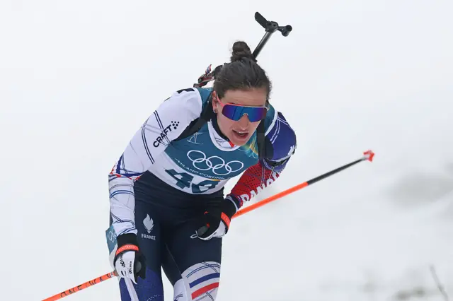 France biathlete Julia Simon
