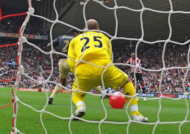 Sunderland's beach ball goal against Liverpool