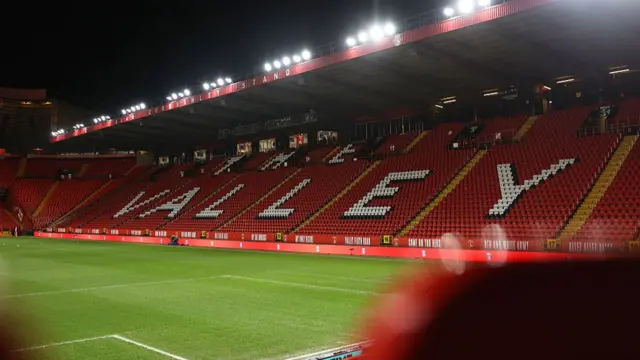 The Valley ahead of kick-off