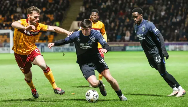 Mikey Moore drives Rangers forward