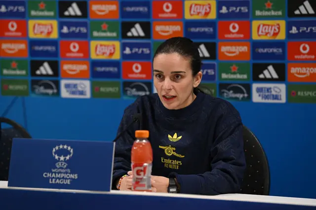 Slegers chats to the media