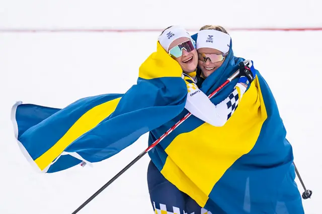 Ebba Andersson and Frida Karlsson