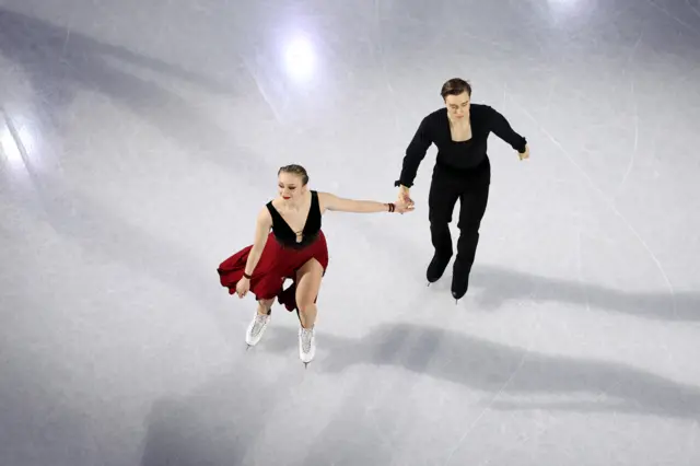 Katerina Mrazkova and Daniel Mrazek from the Czech Republic