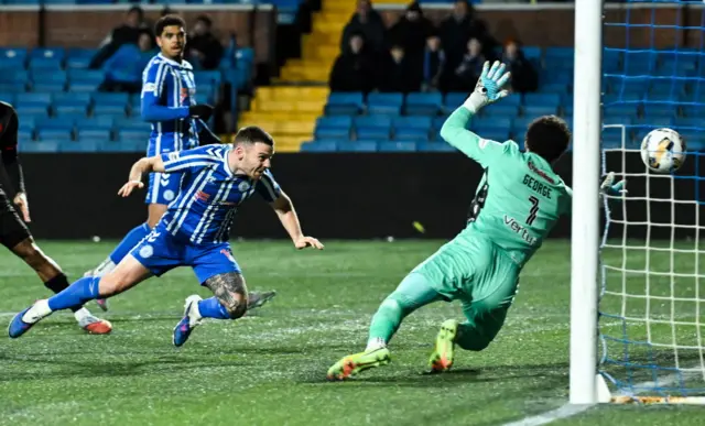 Greg Kiltie levels for Kilmarnock