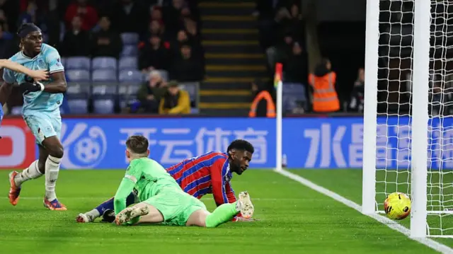 Jefferson Lerma scores an own goal