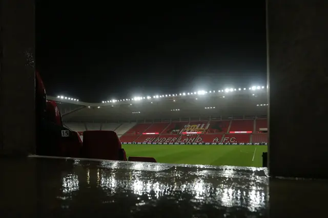 A general view of the Stadium of Light