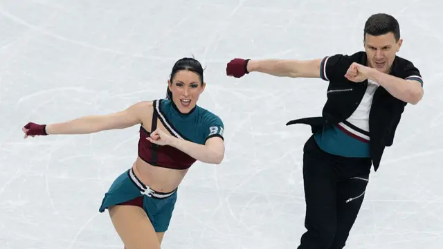 Charlene Guignard and Marco Fabbri