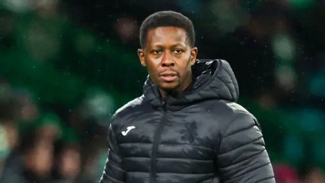 Marvin Bartley at Celtic Park