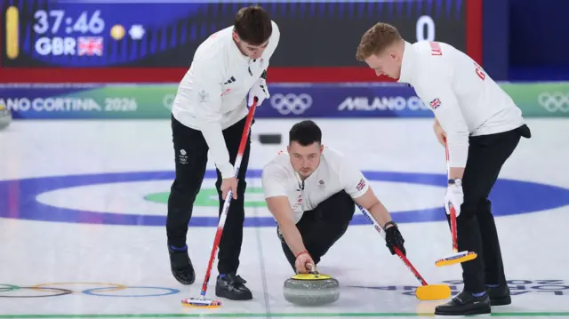 Team GB's men's curlers