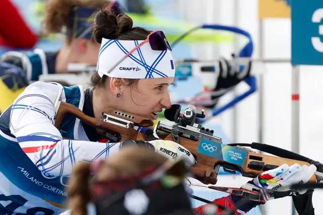 France biathlete Julia Simon