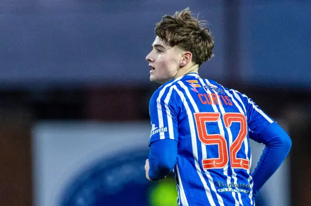Findlay Curtis returns to the Kilmarnock XI
