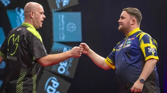Michael van Gerwen v Luke Littler