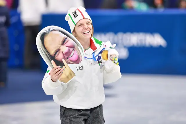 Arianna Fontana of Italy