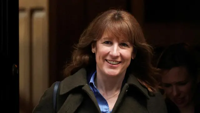 Chancellor Rachel Reeves smiling