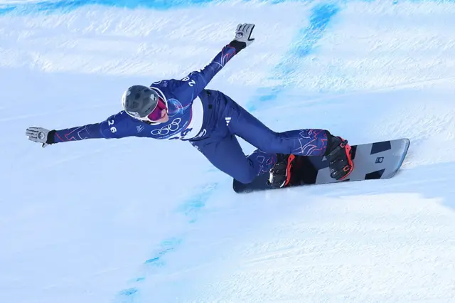 Britain's Huw Nightingale in action