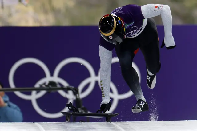 Japanese skeleton athlete