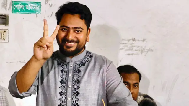 Nahid Islam, convener of the National Citizen Party