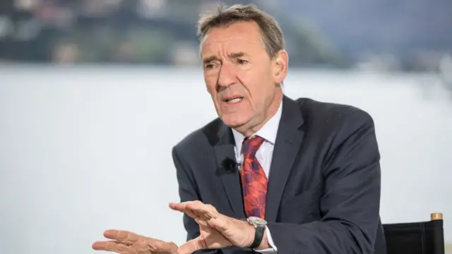 Jim O'Neill speaking at a conference
