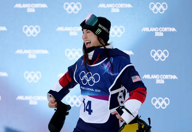 : Chloe Kim of Team United States