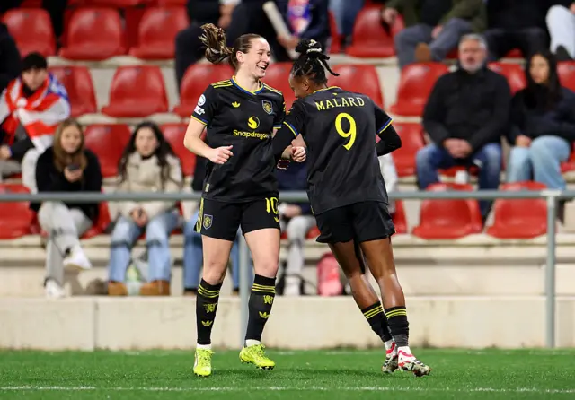 Elisabeth Terland celebrates