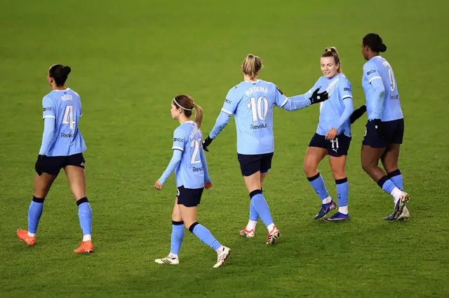 Man City celebrate