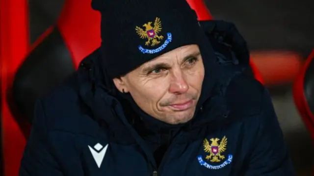 St Johnstone manager Simo Valakari