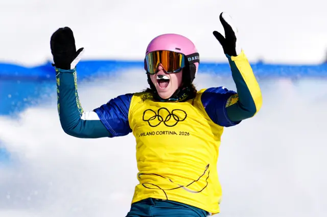 Australia snowboarder Josie Baff