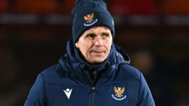 St Johnstone manager Simo Valakari