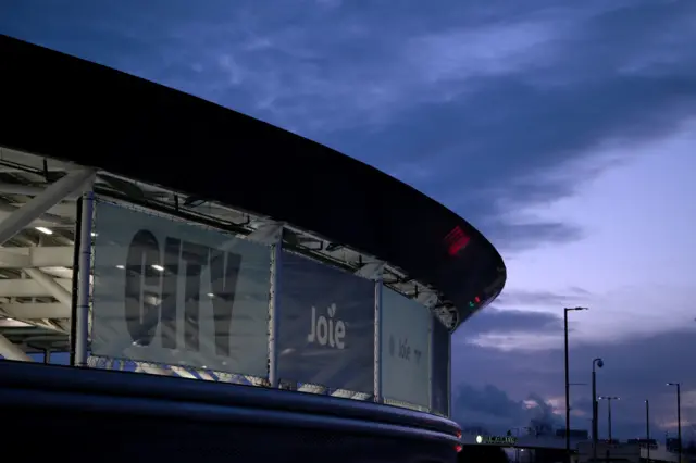 Joie stadium external view