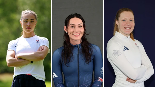 Tabby Stoecker, Freya Tarbit and Amelia Coltman