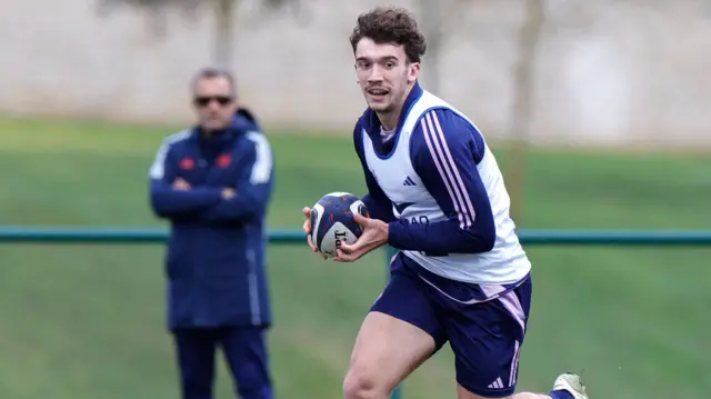 Fabien Brau-Boirie in training with France