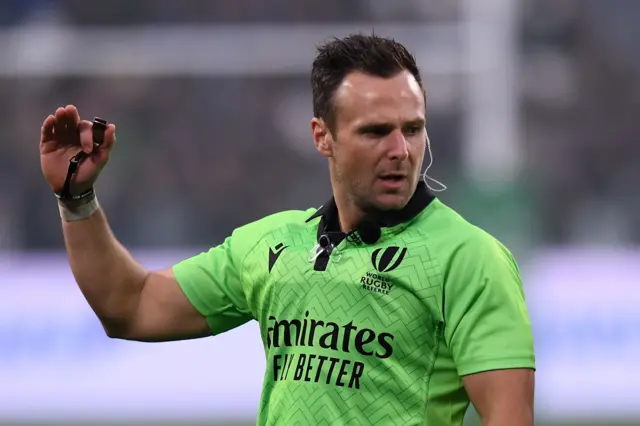 Referee James Doleman