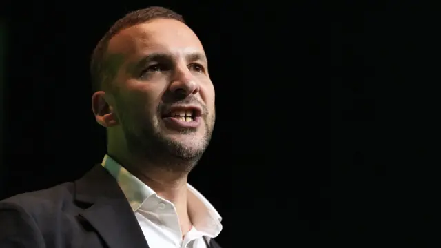 Green Party leader Zack Polanski