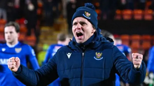 St Johnstone manager Simo Valakari