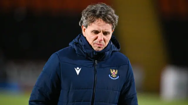 St Johnstone manager Simo Valakari
