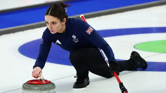 Rebecca Morrison takes a shot