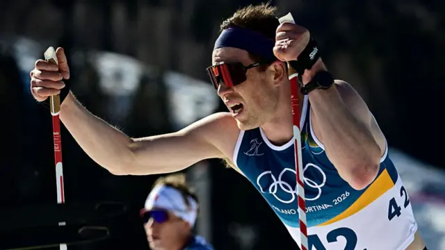 Andrew Musgrave in action