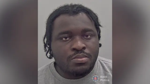 A police picture of a man.